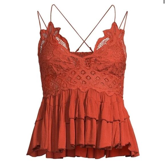 NWT Free People Intimately Adella Cami Winding Roads XS - Picture 4 of 6